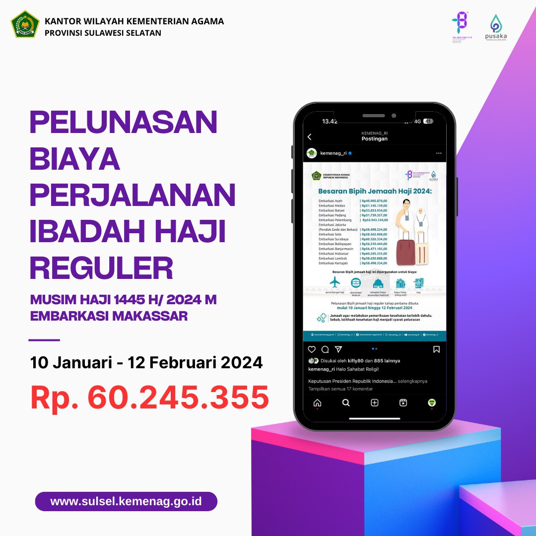 Infografis Kemenag Luwu Timur